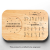 Grandma’s Garden Of Joy - Family Personalized Custom Engraved Wooden Tea & Snack Board - Mother's Day, Gift For Mom, Grandma