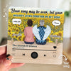 Your Song May Be Over, But Your Melody Lives Forever In My Soul - Memorial Personalized Custom Music Fridge Magnet That Can Play Songs - Sympathy Gift For Family Members