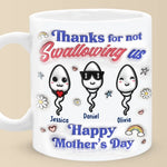You Really Took One For The Team - Family Personalized Custom 3D Inflated Effect Printed Mug - Mother's Day, Gift For Mom
