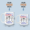 You Really Took One For The Team - Family Personalized Custom 3D Inflated Effect Printed Mug - Mother's Day, Gift For Mom