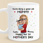 Tiny Arms, Endless Love - Family Personalized Custom Mug - Mother's Day, Baby Shower Gift, Gift For First Mom