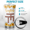 Grandkids Are My Sunshine - Family Personalized Custom 3D Inflated Effect Printed Tumbler - Mother's Day, Gift For Mom, Grandma