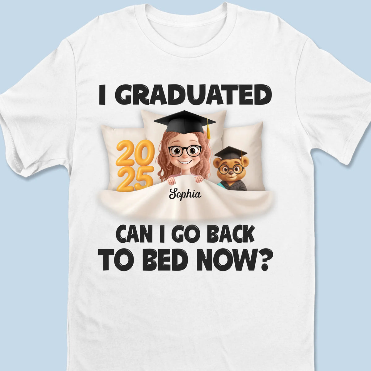 Next Level, Pillow Quest - Family Personalized Custom Unisex T-shirt, Premium T-shirt, Hoodie - Graduation Gift For Family Members, Siblings, Brothers, Sisters