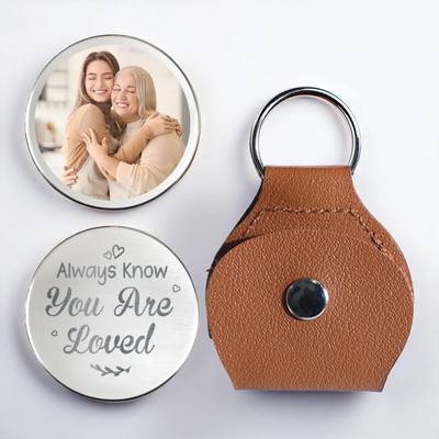 Custom Photo Always Know You Are Loved - Family Personalized Custom Pocket Hug - Mother's Day, Gift For Mom, Grandma