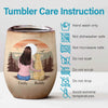Unconditional Love Has Paws - Dog Personalized Custom Wine Tumbler - Gift For Pet Owners, Pet Lovers
