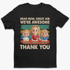 Awesome Kids, Powered By You - Family Personalized Custom Unisex T-shirt, Premium T-shirt, Hoodie - Mother's Day, Gift For Mom