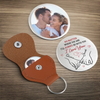 Custom Photo My Love Is Always By Your Side - Couple Personalized Custom Pocket Hug - Gift For Husband Wife, Anniversary