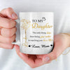 My Heart Is Always With You - Family Personalized Custom Mug - Mother's Day, Gift For Mom, Daughter