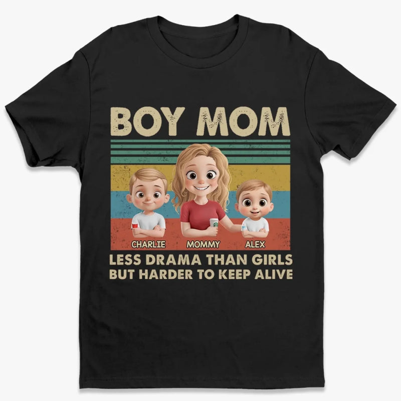 I’m Ready With More, Just Say The Word - Family Personalized Custom Unisex T-shirt, Premium T-shirt, Hoodie - Mother's Day, Gift For Mom