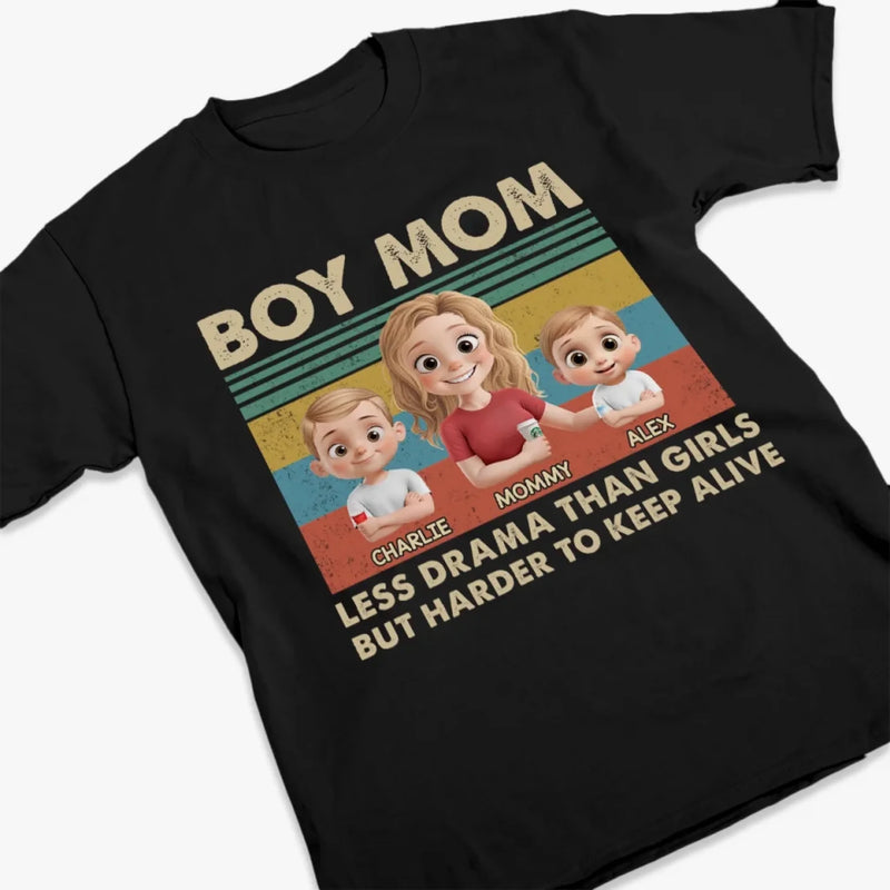 I’m Ready With More, Just Say The Word - Family Personalized Custom Unisex T-shirt, Premium T-shirt, Hoodie - Mother's Day, Gift For Mom