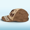 Walkin' With My Little Squatches - Family Personalized Custom Hat, All Over Print Classic Cap - Father's Day, Gift For Dad, Grandpa