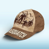 Walkin' With My Little Squatches - Family Personalized Custom Hat, All Over Print Classic Cap - Father's Day, Gift For Dad, Grandpa