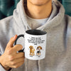 Treats Now, Questions Later - Dog Personalized Custom Accent Mug - Gift For Pet Owners, Pet Lovers