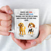 Life’s Better With Muddy Paws - Dog Personalized Custom Mug - Gift For Pet Owners, Pet Lovers