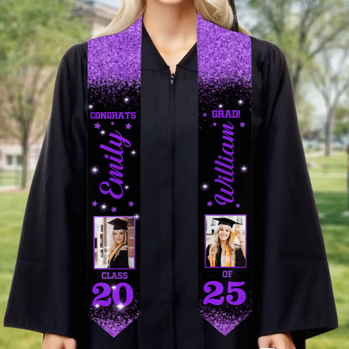 Custom Photo From Dreams To Degrees Congrats Grad - Family Personalize