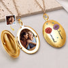 Custom Photo Growing Together In Love - Family Personalized Custom Locket Necklace - Mother's Day, Gift For Mom, Daughter