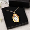 Custom Photo Always Better Together - Family Personalized Custom Locket Necklace - Gift For Son, Daughter, Grandson, Granddaughter