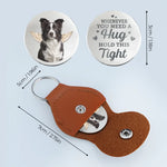 Custom Photo Until We Meet Again, My Friend - Memorial Personalized Custom Pocket Hug - Sympathy Gift For Dog Lovers