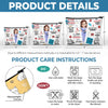 Living That Nurse Life - Nurse Personalized Custom Cosmetic Bag - Appreciation, Thank You Gift, Nurse Life, Doctor Life