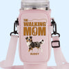 My Dog, My Walking Partner, My Joy - Dog Personalized Custom Neoprene Water Bottle Carrier With Pocket - Gift For Pet Owners, Pet Lovers