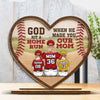 The Real Coach Behind Every Win - Family Personalized Custom Shaped 2-Layered Wooden Plaque With Flat Stand - Mother's Day, House Warming Gift For Mom, Sport Lovers, Sport Players