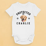 Custom Photo Cuteness Is Their Disguise - Dog & Cat Personalized Custom Baby Onesie - Baby Shower Gift, Gift For Dog Lovers, Cat Lovers