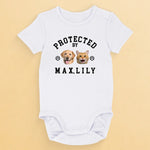 Custom Photo Cuteness Is Their Disguise - Dog & Cat Personalized Custom Baby Onesie - Baby Shower Gift, Gift For Dog Lovers, Cat Lovers