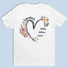 Love Always Shines Bright With Grandma - Family  Personalized Custom Unisex T-shirt, Premium T-shirt, Hoodie - Mother's Day, Gift For Mom, Grandma