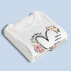 Love Always Shines Bright With Grandma - Family  Personalized Custom Unisex T-shirt, Premium T-shirt, Hoodie - Mother's Day, Gift For Mom, Grandma
