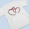 Love Begins With Her, And Grows With Us - Family Personalized Custom Unisex T-shirt, Premium T-shirt, Hoodie - Mother's Day, Gift For Mom, Grandma