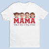 Mama Of My Favorite Little Chaos Makers - Family  Personalized Custom Unisex T-shirt, Premium T-shirt, Hoodie - Mother's Day, Gift For Mom, Grandma