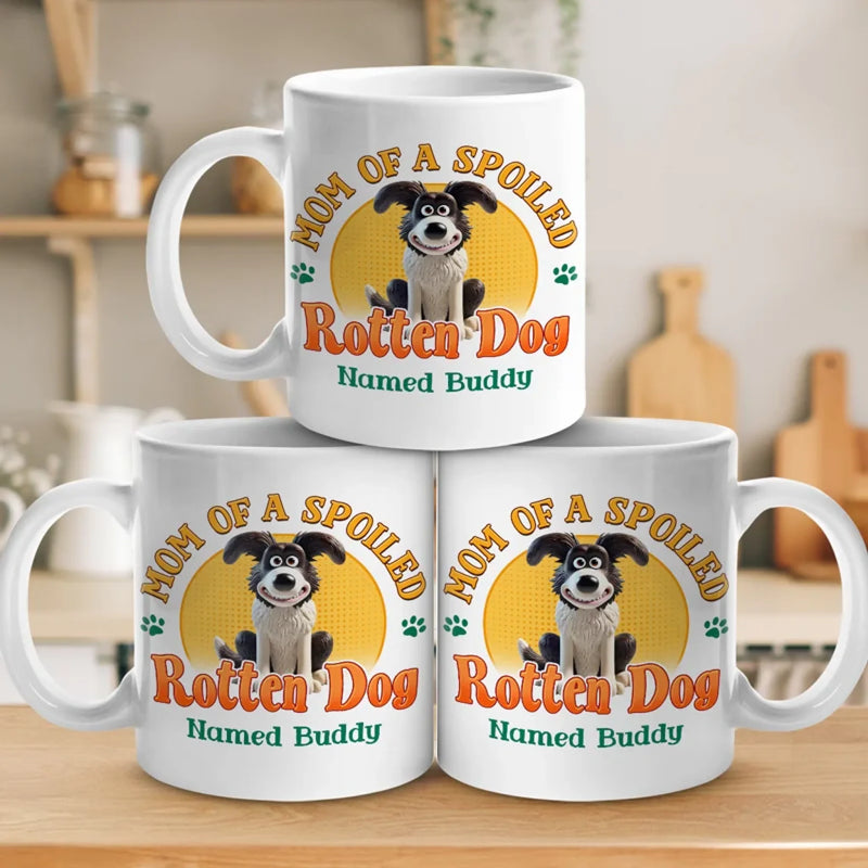 Raising A Furry Diva Since Day One - Dog Personalized Custom Mug - Gift For Pet Owners, Pet Lovers