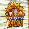 She’s The Sunshine That Holds Us Together - Family Personalized Window Hanging Suncatcher Ornament - Mother's Day, Gift For Mom, Grandma