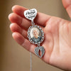 Custom Photo You Are Always In My Heart - Memorial Personalized Custom Graduation Tassel Heart & Angel Wing Charm - Sympathy Gift, Graduation Gift For Family Members, Siblings, Brothers, Sisters