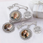 Custom Photo A Life Remembered - Memorial Personalized Custom Graduation Tassel Pin - Sympathy Gift, Graduation Gift For Family