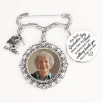 Custom Photo A Life Remembered - Memorial Personalized Custom Graduation Tassel Pin - Sympathy Gift, Graduation Gift For Family