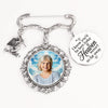 Custom Photo Still With Us, Always - Memorial Personalized Custom Graduation Tassel Pin - Sympathy Gift, Graduation Gift For Family Members, Siblings, Brothers, Sisters