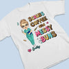 Messy Buns, Scrubs, And Endless Energy - Nurse Personalized Custom Unisex T-shirt, Premium T-shirt, Hoodie - Appreciation, Thank You Gift, Nurse Life, Doctor Life