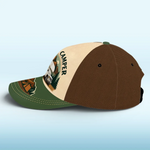 Born To Roam, Built To Camp - Camping Personalized Custom Hat, All Over Print Classic Cap - Gift For Camping Lovers