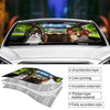 Cruisin’ With My Co-Pawlots - Dog & Cat Personalized Custom Auto Windshield Sunshade, Car Window Protector - Gift For Pet Owners, Pet Lovers