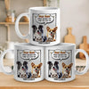 I Woof You More Than Treats, Mom - Dog Personalized Custom Mug - Mother's Day, Gift For Pet Owners, Pet Lovers