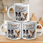 I Woof You More Than Treats, Mom - Dog Personalized Custom Mug - Mother's Day, Gift For Mom, Dog Lovers