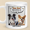 I Woof You More Than Treats, Mom - Dog Personalized Custom Mug - Mother's Day, Gift For Pet Owners, Pet Lovers