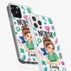 Nurse Life, Best Life - Nurse Personalized Custom 3D Inflated Effect Printed Clear Phone Case - Appreciation, Thank You Gift, Nurse Life, Doctor Life
