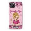Living That Scrubs Life One Shift At A Time - Nurse Personalized Custom Clear Phone Case - Appreciation, Thank You Gift, Nurse Life, Doctor Life