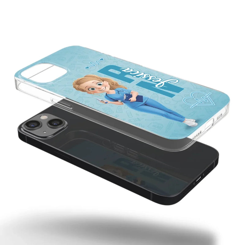 Not Just A Job, It's A Mission - Nurse Personalized Custom Clear Phone Case - Appreciation, Thank You Gift, Nurse Life, Doctor Life