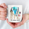 Behind Every Mask Is A Hero - Nurse Personalized Custom 3D Inflated Effect Printed Mug - Appreciation, Thank You Gift, Nurse Life, Doctor Life
