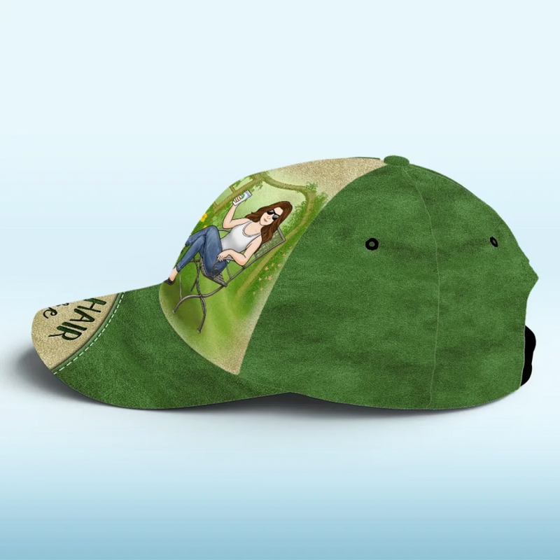 Gardening Is My Therapy - Family Personalized Custom Hat, All Over Print Classic Cap -  Gift For Yourself, Best Friends, Siblings, Family Members, Gardening Lovers