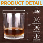 The Best Place To Be Is In The Hands Of Family - Family Personalized Custom Whiskey Glass - New Arrival, Gift For Brothers AMZ
