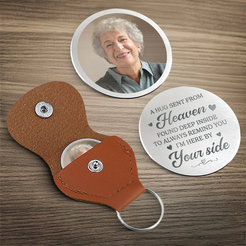 Custom Photo Your Love Is Our Eternal Memory - Memorial Personalized Custom Pocket Hug - New Arrival, Sympathy Gift For Family Members AMZ